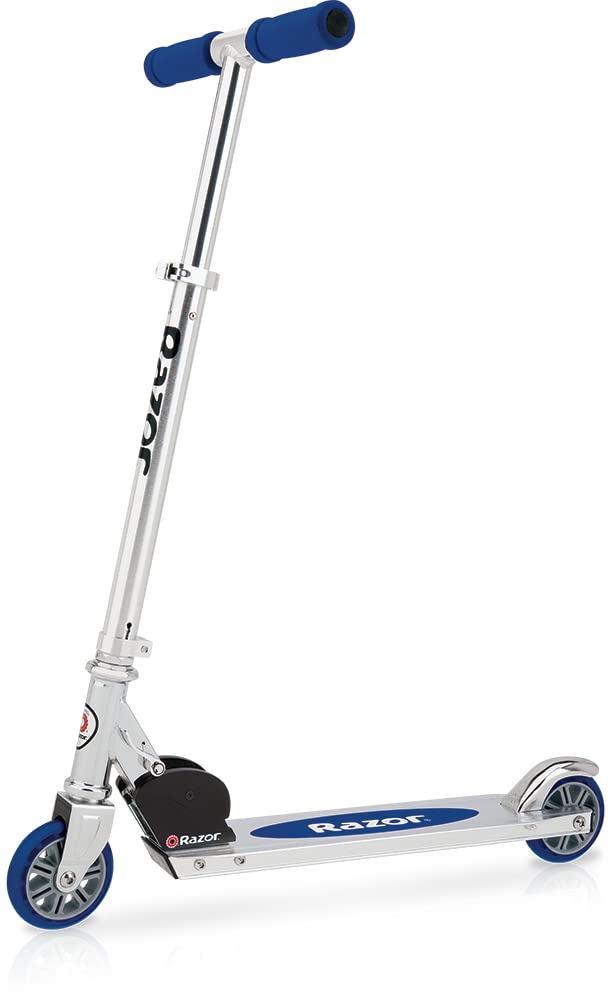 A-Model Kick Scooter for Kids Ages 5+ - Lightweight, Foldable, Aluminum Frame, and Adjustable Handlebars