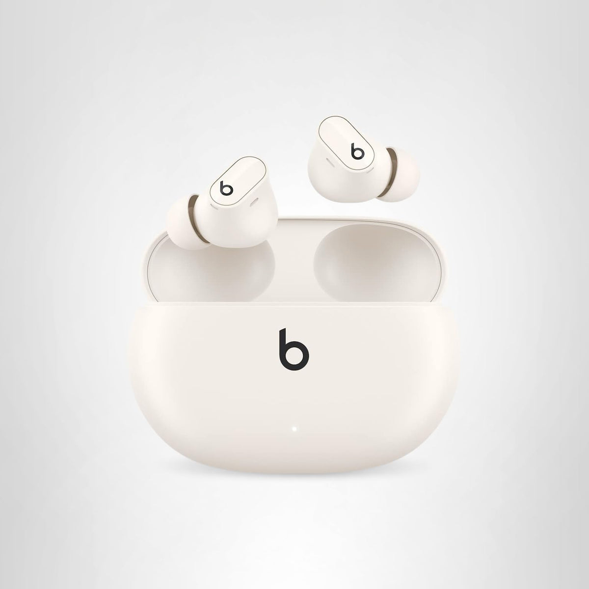Beats Studio Buds + | True Wireless Noise Cancelling Earbuds, Enhanced Apple & Android Compatibility, Built-in Microphone, Sweat Resistant Bluetooth Headphones, Spatial Audio - Ivory