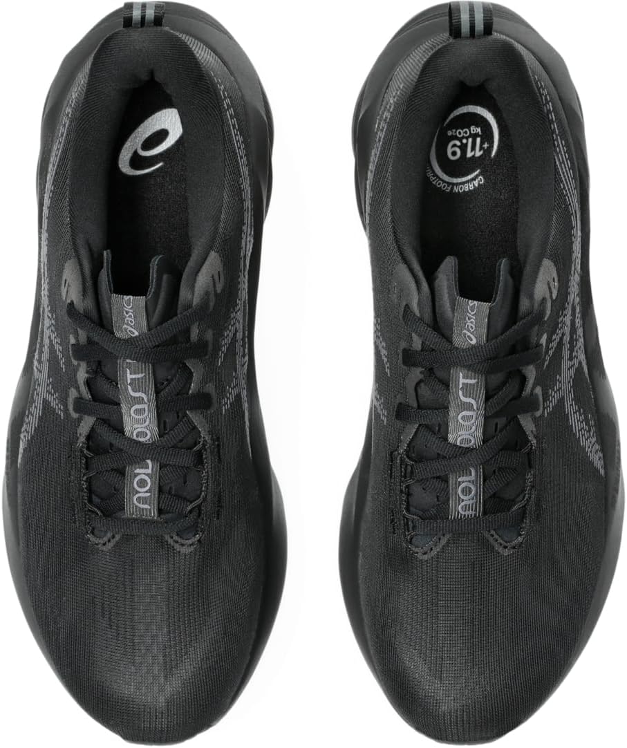 Men's NOVABLAST 5 Running Shoes, 12, Black/Carrier Grey