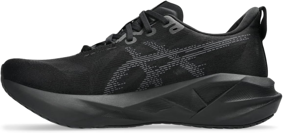 Men's NOVABLAST 5 Running Shoes, 12, Black/Carrier Grey