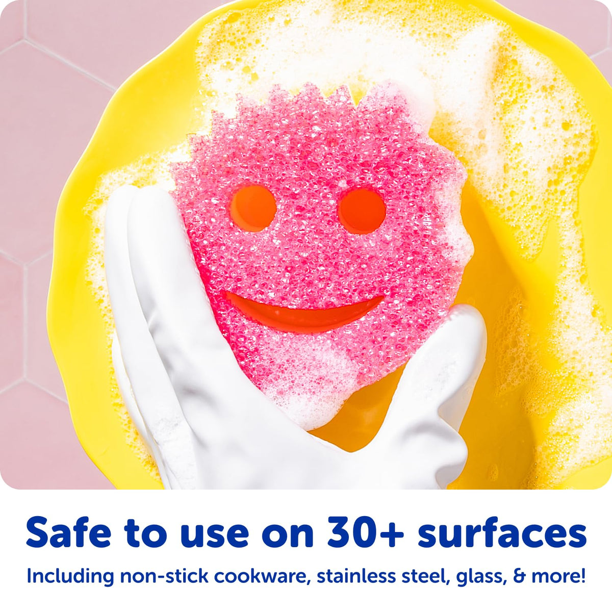 Scrub Mommy Kitchen Sponges - Dual-Sided Dish Sponges for Scrubbing - Non-Scratch Cleaning Sponges for Washing Dishes, Bathroom & Multi-Surface Cleaning - Online Exclusive (3 Count)