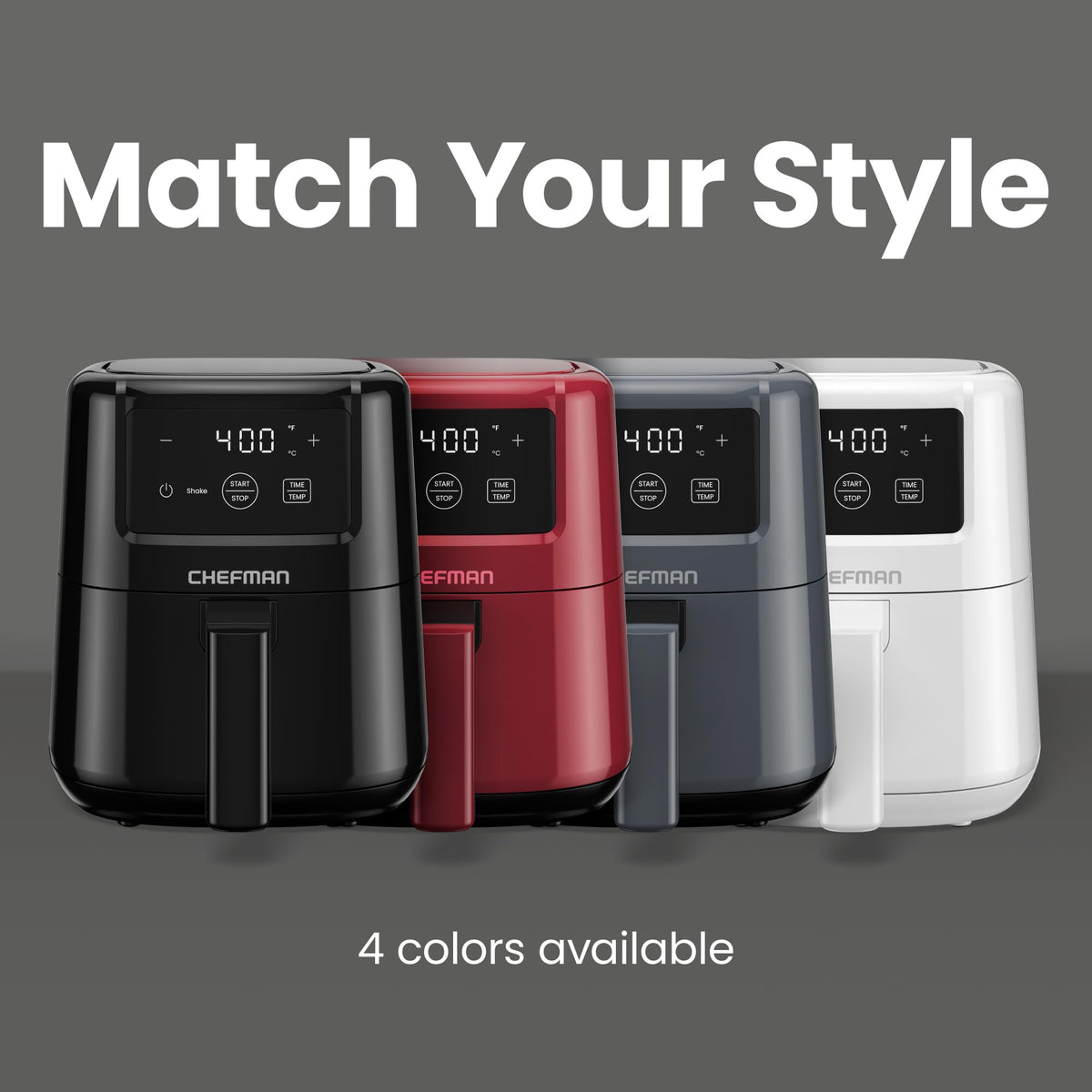 2 Qt Mini Air Fryer – Digital Space-Saving Compact Air Fryer with Nonstick and Dishwasher Safe Basket, Quick & Easy Meals in Minutes, Features Digital Timer and Shake Reminder – Black