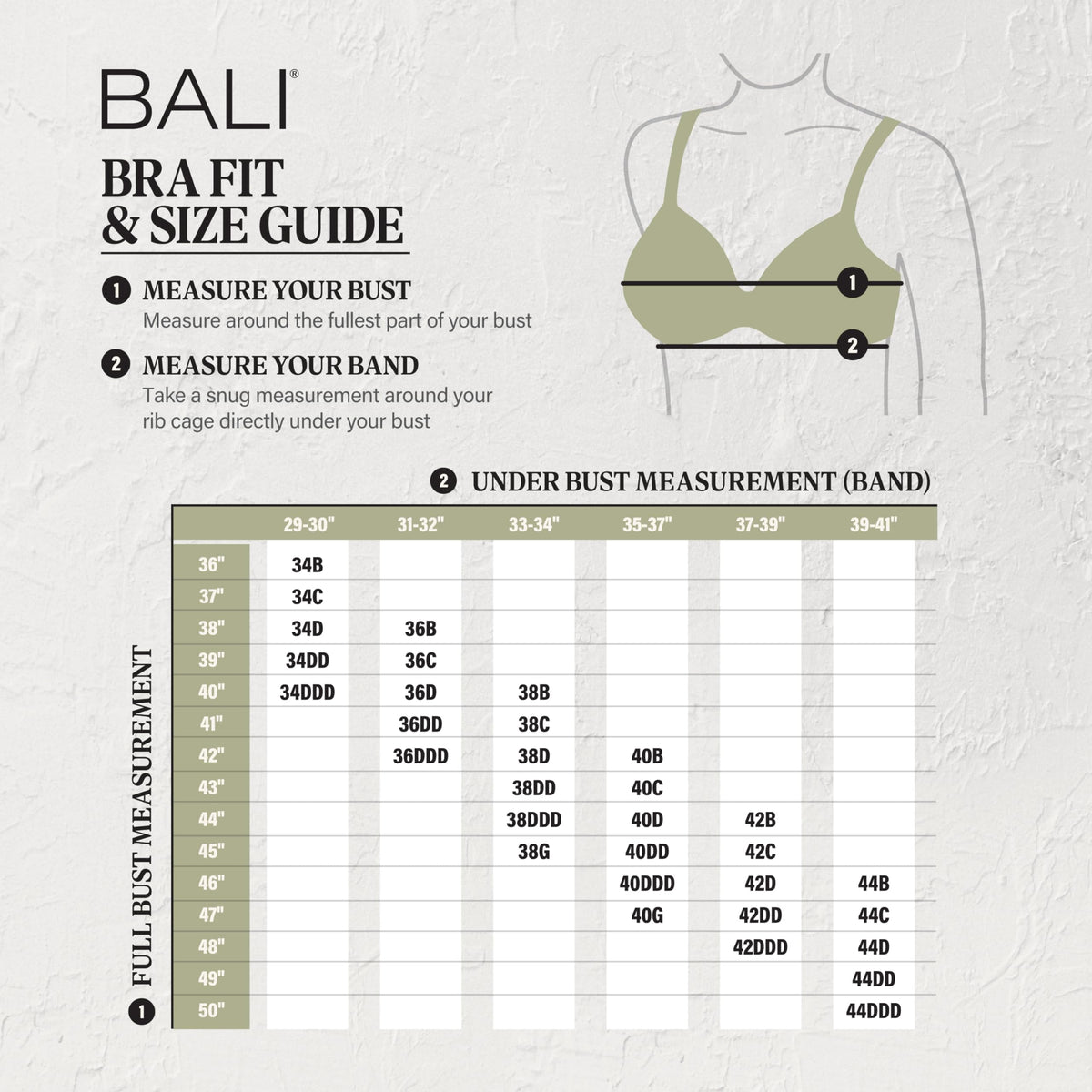 Bali womens One Smooth U Smoothing & Concealing Underwire Df3w11 Bras, Black, 36B US