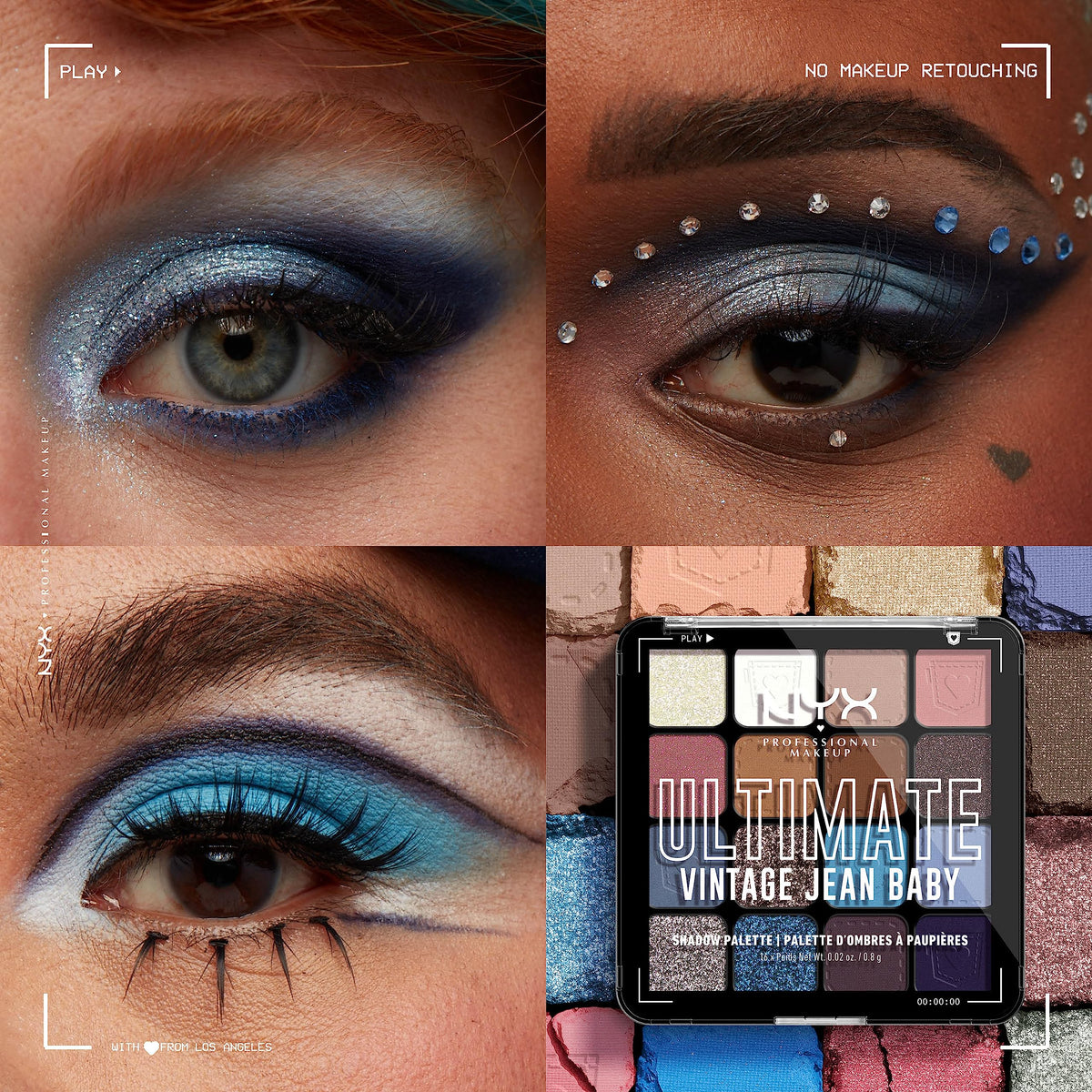 Ultimate Shadow Palette, Eyeshadow Palette - Vintage Jean Baby