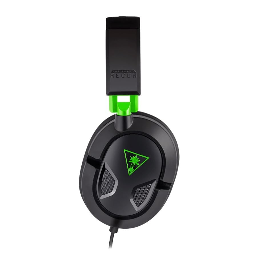 Turtle Beach Recon 50 Xbox Gaming Headset – Officially Licensed for Xbox Series X|S, Xbox One, and Windows PCs with 3.5mm – Also works with PS5, PS4, and Mobile Devices, Removable Mic, 40mm Speakers