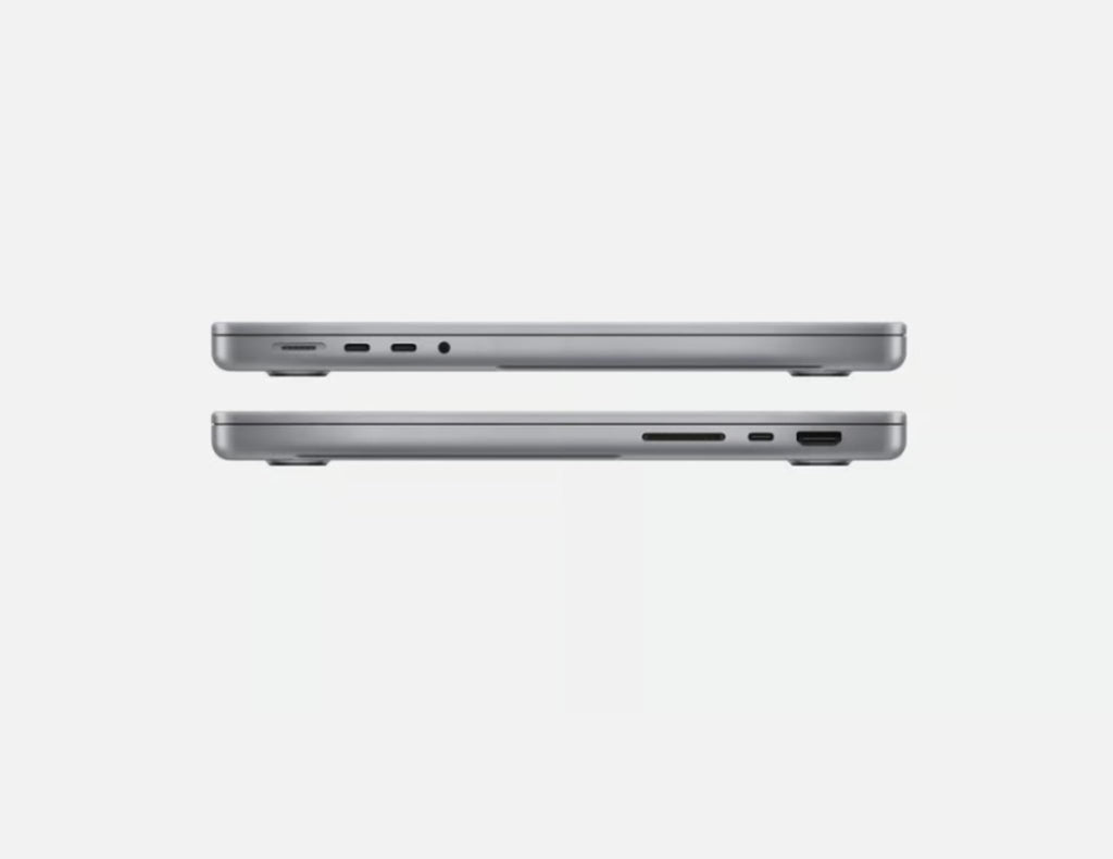 MacBook Pro 2021 with Apple M1 Pro chip (14-inch, 16GB RAM, 512GB SSD) - Space Gray (Renewed)