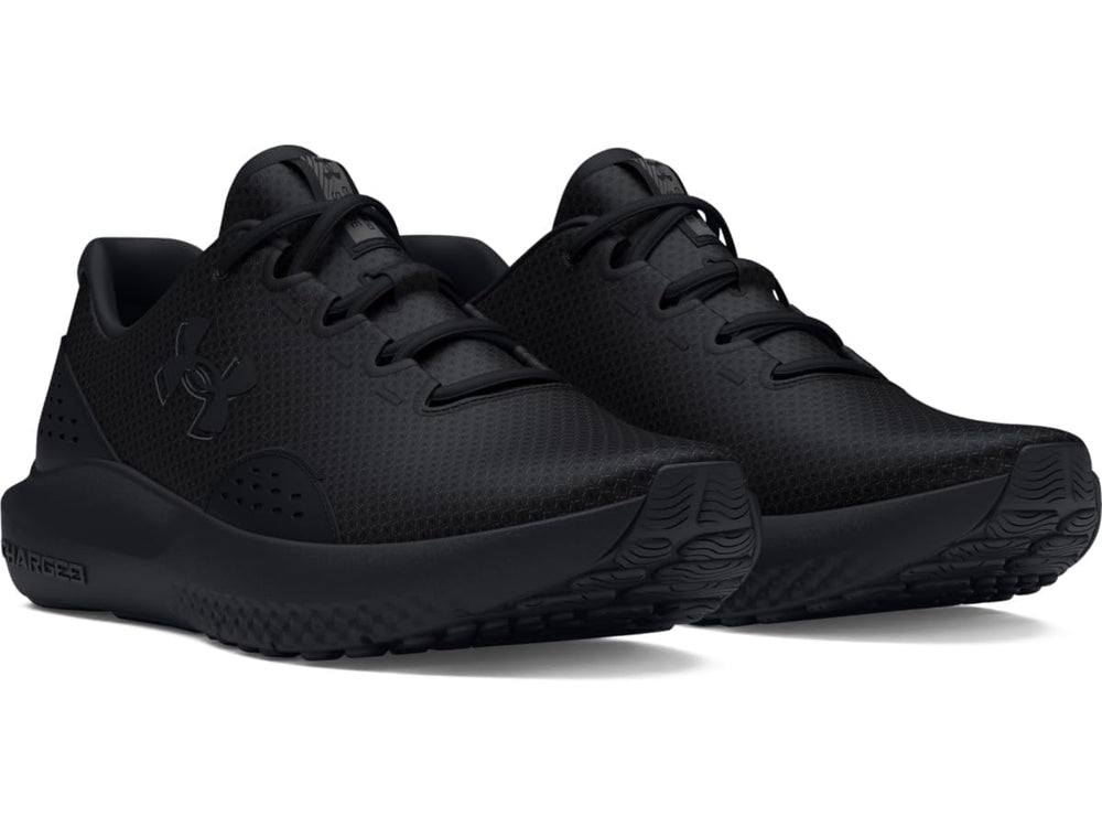 Men's Charged Surge 4, (002) Black/Black/Black, 9.5, US
