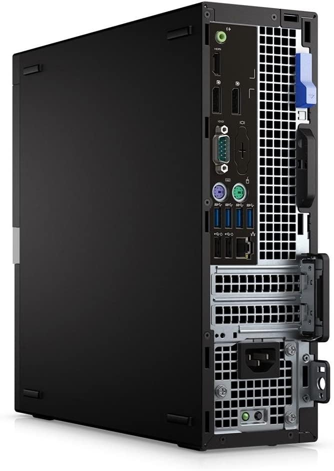 []Dell Optiplex 7050 SFF Desktop PC Intel i7-7700 4-Cores 3.60GHz 32GB DDR4 1TB SSD WiFi BT HDMI Duel Monitor Support Windows 11 Pro Excellent Condition(Renewed)