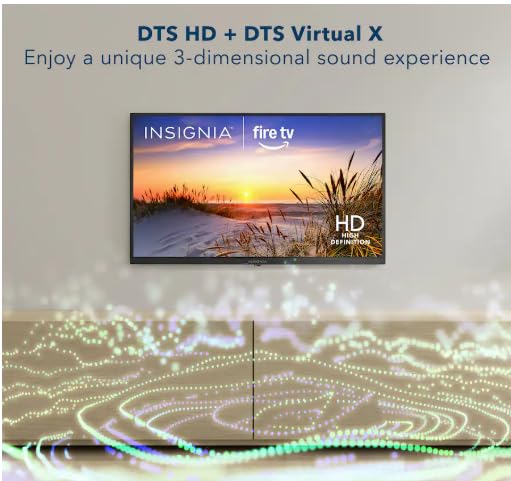 32" Class F20 Series LED HD Smart Fire TV, Voice Remote with Alexa, Free & Live TV