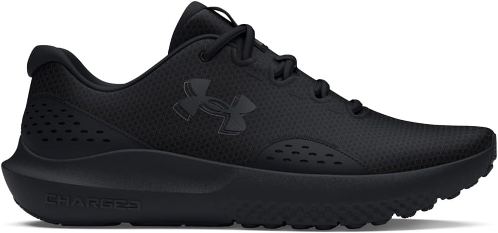 Men's Charged Surge 4, (002) Black/Black/Black, 9.5, US