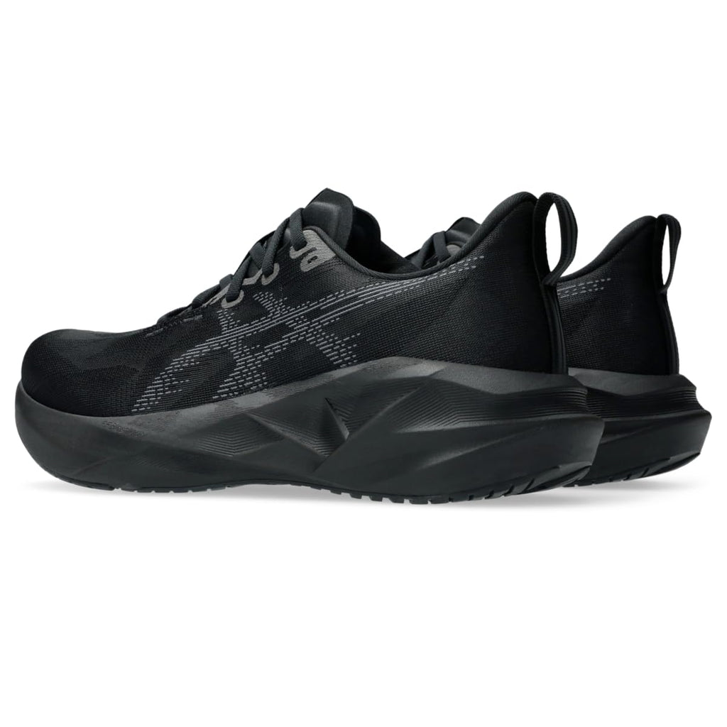 ASICS Men's NOVABLAST 5 Running Shoes, 12, Black/Carrier Grey