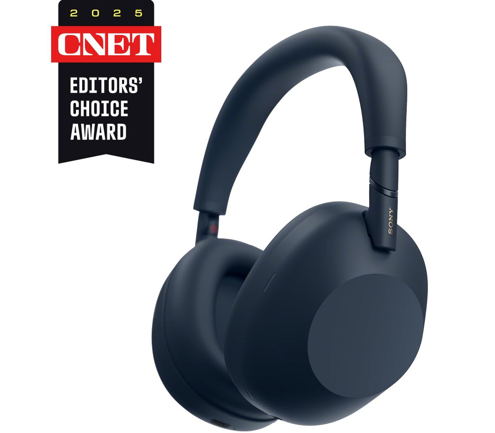 WH-1000XM6 The Best Noise Canceling Wireless Headphones, HD NC Processor QN3, 12 Microphones, Adaptive NC Optimizer, Mastered by Engineers, Studio-Quality, 30-Hour Battery, Midnight Blue