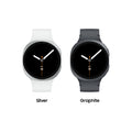 Samsung Galaxy Watch 8 (2025) 40mm LTE Smartwatch, Cushion Design, Fitness Tracker, Sleep Coaching, Running Coach, Energy Score, Heart Rate Tracking, Graphite (Renewed)