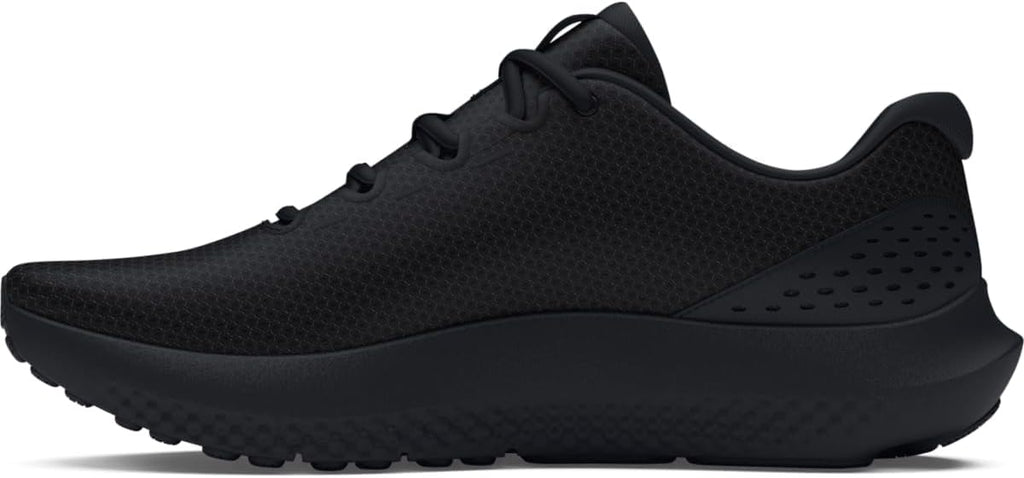 Under Armour Men's Charged Surge 4, (002) Black/Black/Black, 9.5, US
