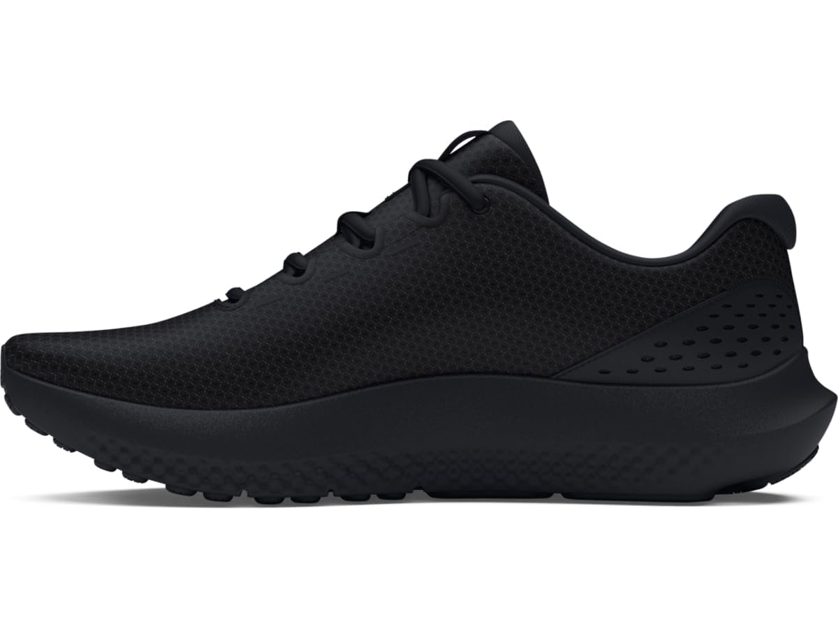 Men's Charged Surge 4, (002) Black/Black/Black, 9.5, US