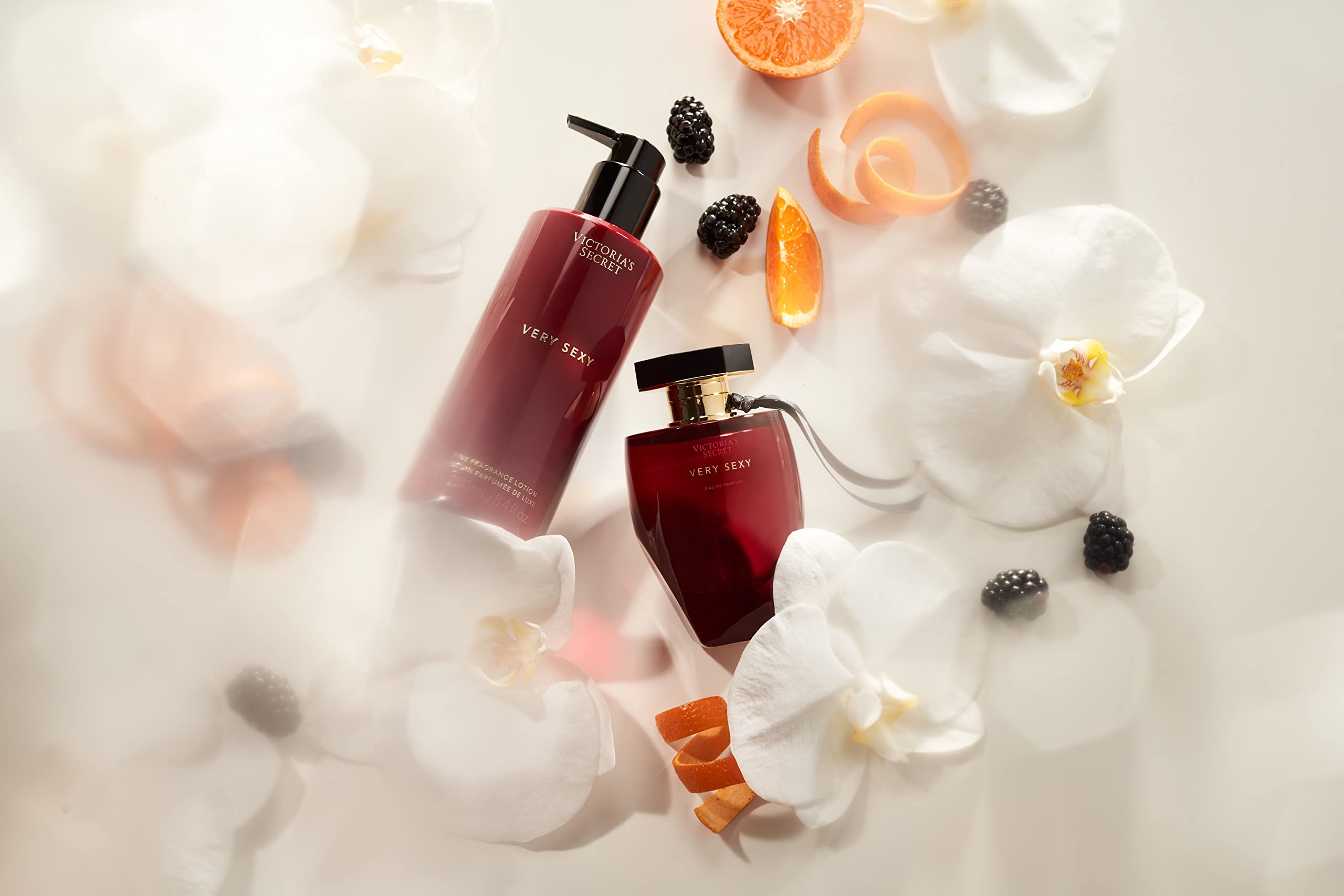 Very Sexy Eau de Parfum, Notes of Vanilla Orchid, Sun-Drenched Clementine and Wild Blackberry, Perfumes for Women, 1.7 oz