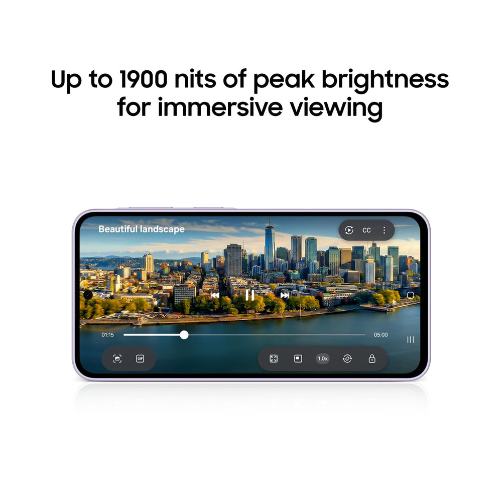 A37 5G (2026), Unlocked Android Smartphone, 128GB, AMOLED Display, Triple Camera, IP68, Slim Phone, 5000mAh Battery, US Version, US 1 Yr Warranty, Awesome Lavender