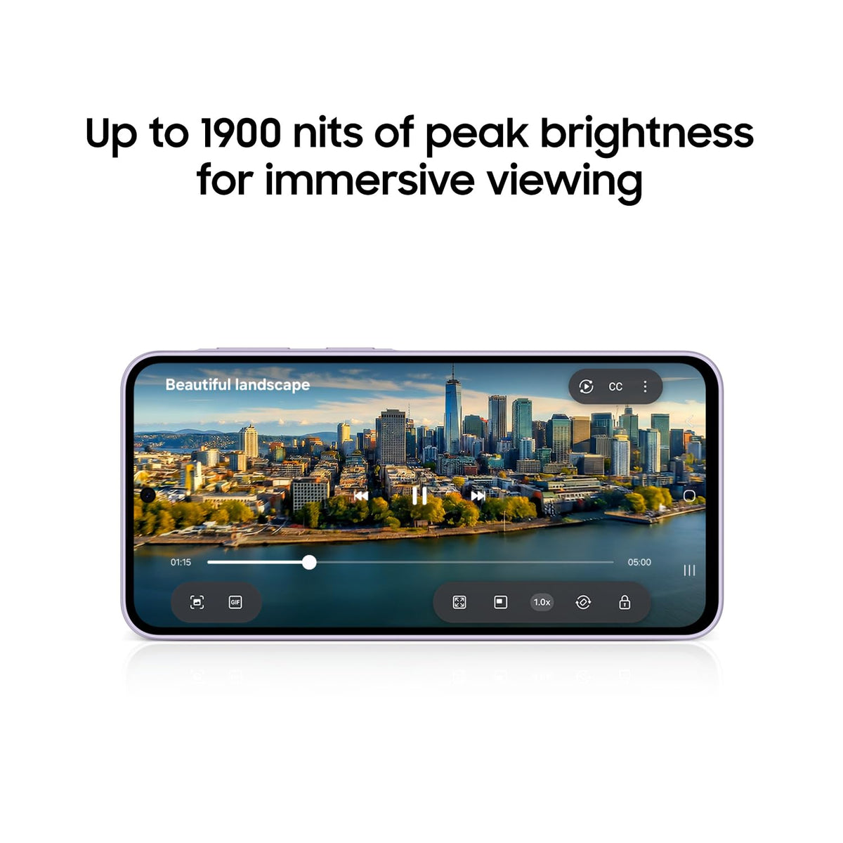 Samsung Galaxy A37 5G (2026), Unlocked Android Smartphone, 128GB, AMOLED Display, Triple Camera, IP68, Slim Phone, 5000mAh Battery, US Version, US 1 Yr Warranty, Awesome Lavender