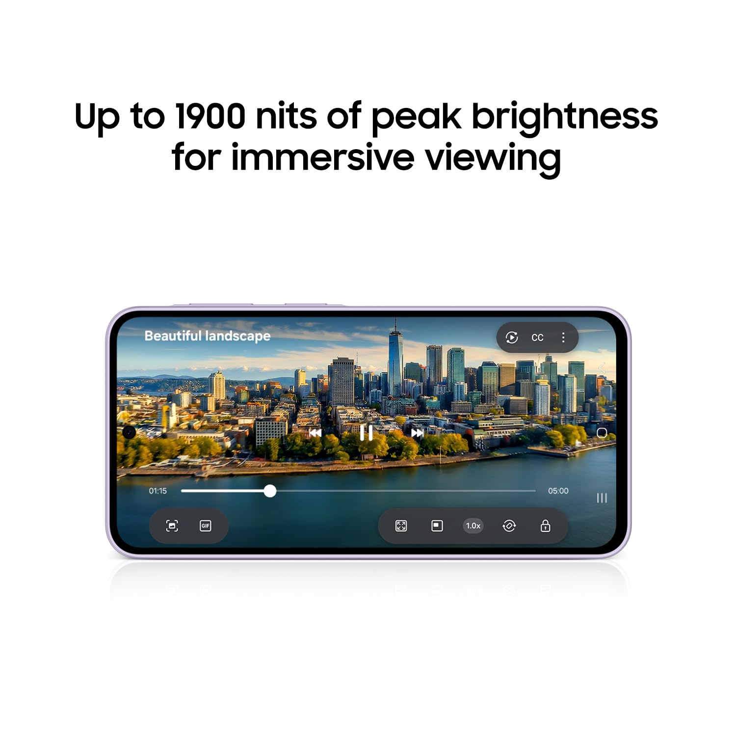 A37 5G (2026), Unlocked Android Smartphone, 128GB, AMOLED Display, Triple Camera, IP68, Slim Phone, 5000mAh Battery, US Version, US 1 Yr Warranty, Awesome Lavender