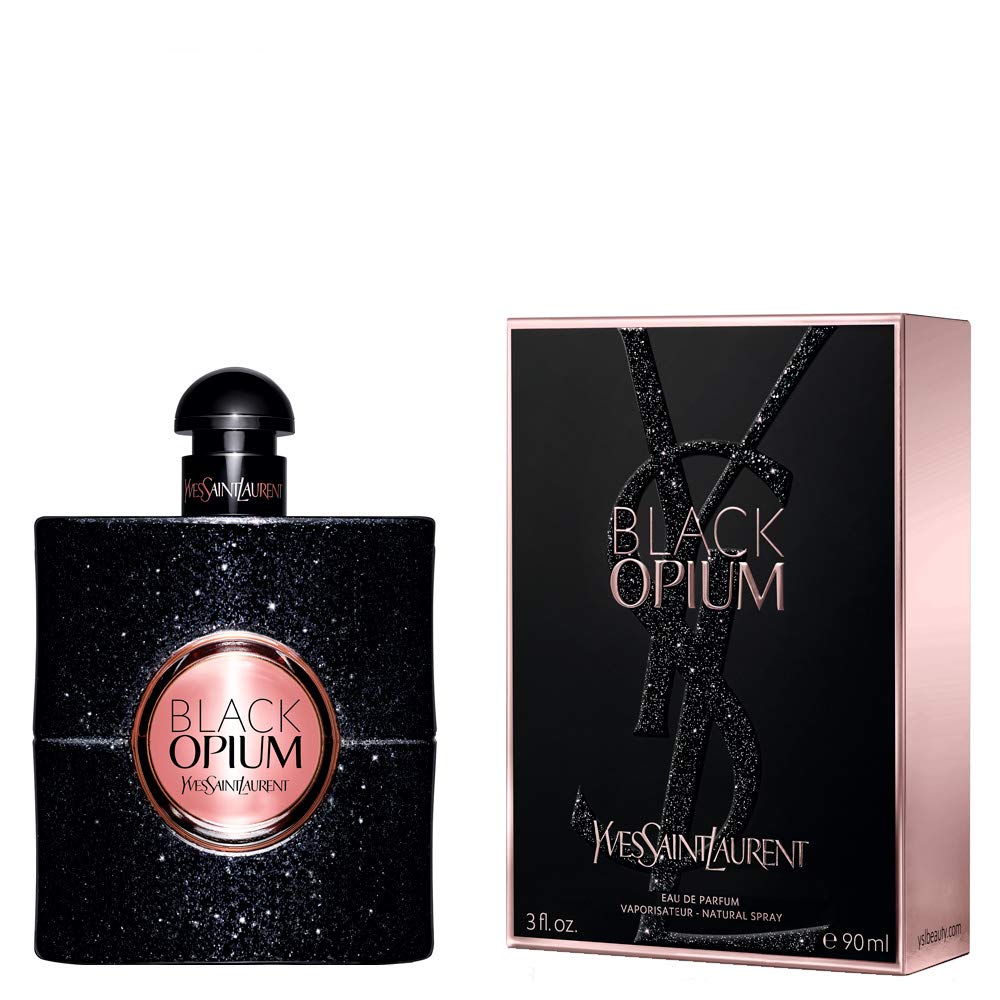 Eau De Parfum Spray for Women, Black Opium, 3 Ounce