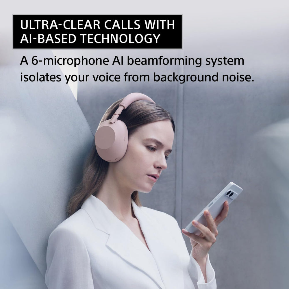 WH-1000XM6 The Best Noise Canceling Wireless Headphones, HD NC Processor QN3, 12 Microphones, Adaptive NC Optimizer, Mastered by Engineers, Studio-Quality, 30-Hour Battery, Midnight Blue