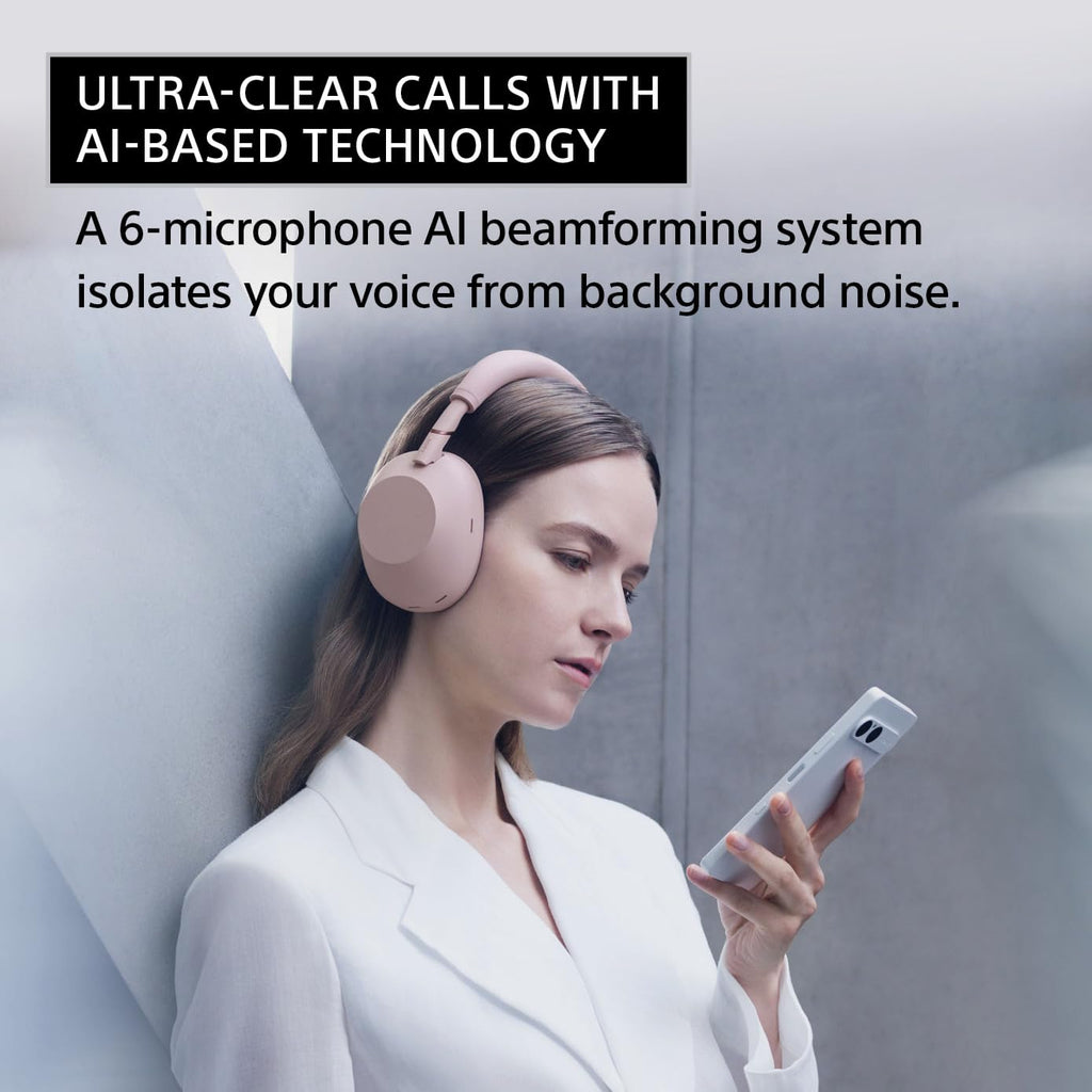 WH-1000XM6 The Best Noise Canceling Wireless Headphones, HD NC Processor QN3, 12 Microphones, Adaptive NC Optimizer, Mastered by Engineers, Studio-Quality, 30-Hour Battery, Midnight Blue