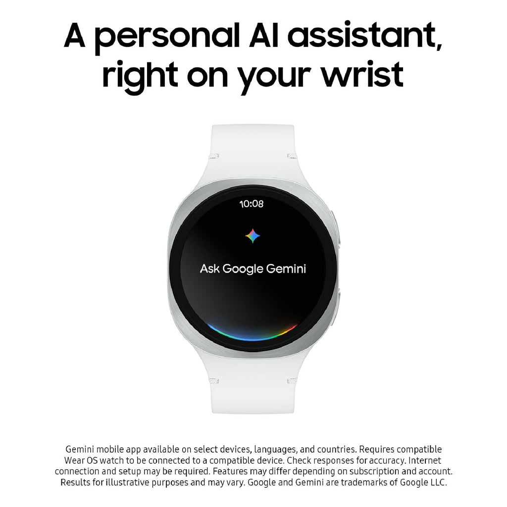 Samsung Galaxy Watch 8 (2025) 40mm LTE Smartwatch, Cushion Design, Fitness Tracker, Sleep Coaching, Running Coach, Energy Score, Heart Rate Tracking, Graphite (Renewed)