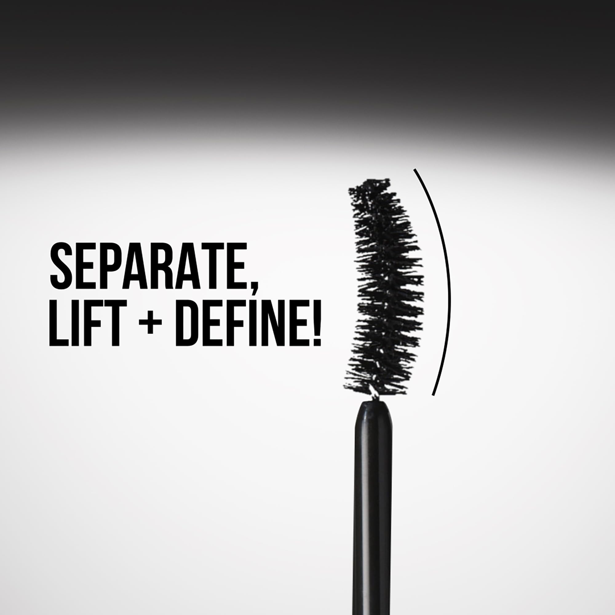 Charlotte Tilbury Exagger-Eyes Volume Mascara - Volumizing Black Mascara with 28-Hour Smudge-Proof & Flake-Proof Wear - Designed with a Ultra-Curved Brush