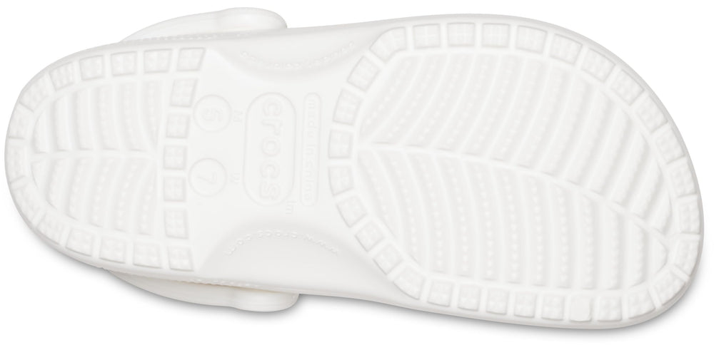Unisex-Adult Classic Clogs, White, 7 Men/9 Women