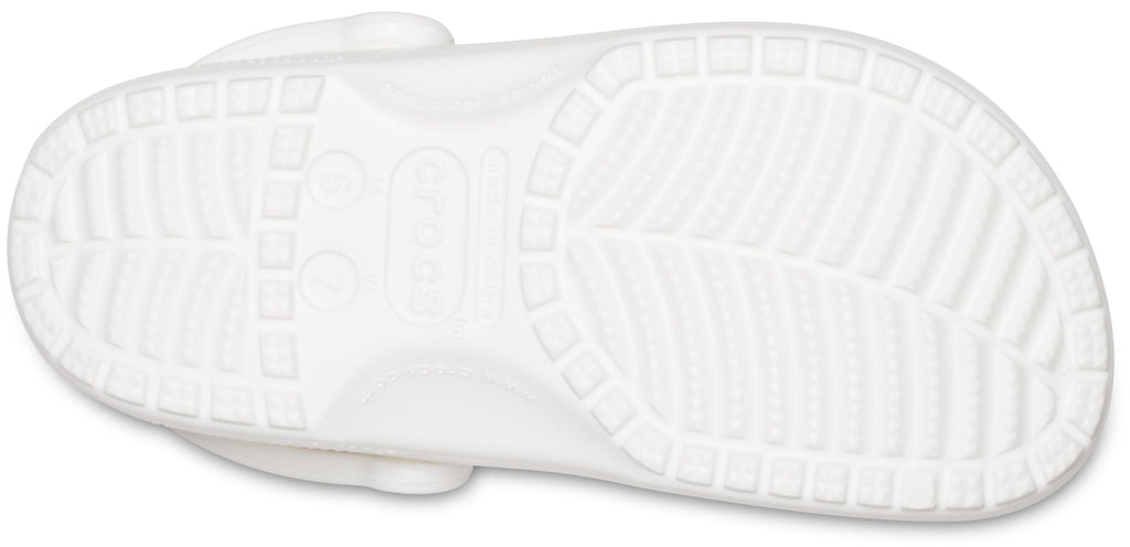 Unisex-Adult Classic Clogs, White, 7 Men/9 Women