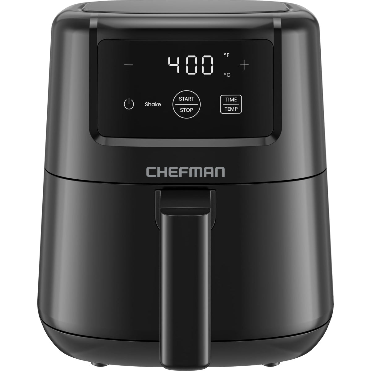 2 Qt Mini Air Fryer – Digital Space-Saving Compact Air Fryer with Nonstick and Dishwasher Safe Basket, Quick & Easy Meals in Minutes, Features Digital Timer and Shake Reminder – Black