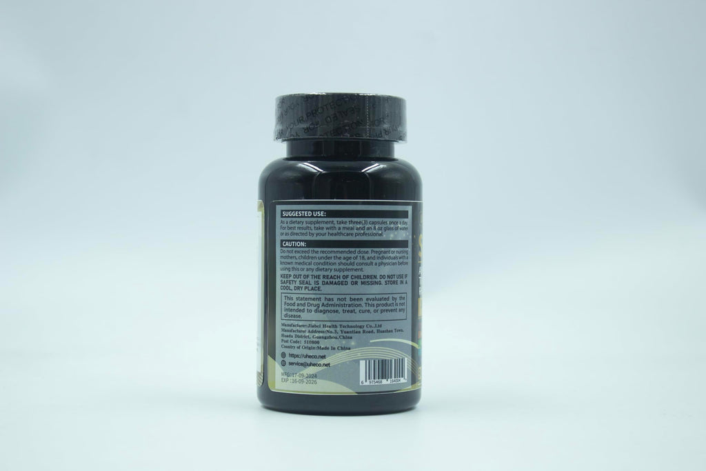 Shilajit Capsules, 19-in-1 Supplement with Sea Moss, Ashwagandha, Tongkat Ali & Fulvic Acid, Natural Mineral Wellness Supplement, Gluten Free, Non-GMO, 90 Capsules