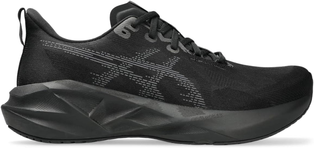 ASICS Men's NOVABLAST 5 Running Shoes, 12, Black/Carrier Grey