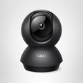 1080P Indoor Pan/Tilt Wired Security Camera - Works as a Baby & Pet Monitor, Motion Detection, 2-Way Audio, Siren, Night Vision, Subscription-Free Local Storage or Optional Cloud, Black, C201