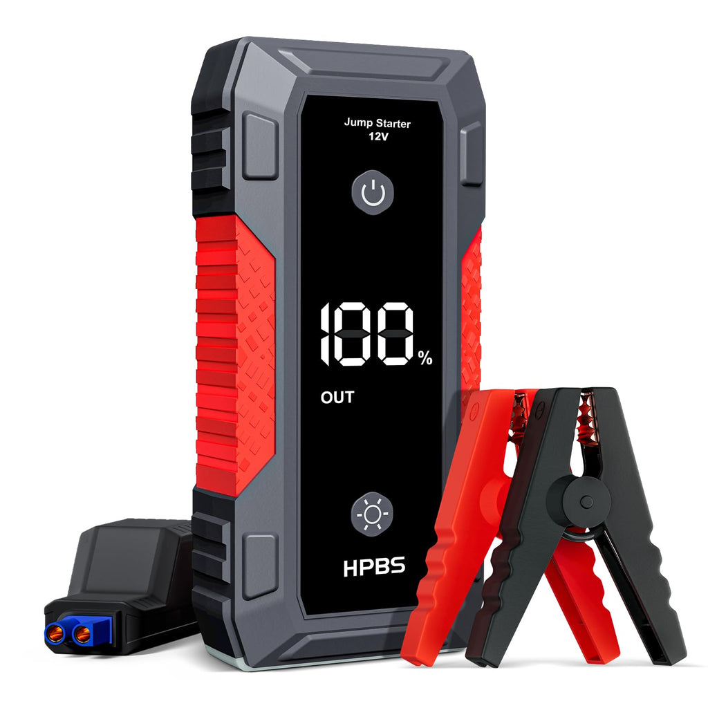 H50 Jump Starter - 5000A Jump Starter Battery Pack for Up to 10.0L Gas and 8.0L Diesel Engines, 12V Car Battery Jumper Starter Portable with 3.0" LCD Display, Jump Box