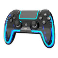 Wireless Controller for PS5, Pro/Slim/MAC/Steam Deck/PC, Hall Effect Joystick, Dual Vibration/Macro/Turbo, 3.5mm Jack, 6-Axis, Mute Key, LED Gamepad with Speaker (4 Lighting Effects, 9 Light Colors)