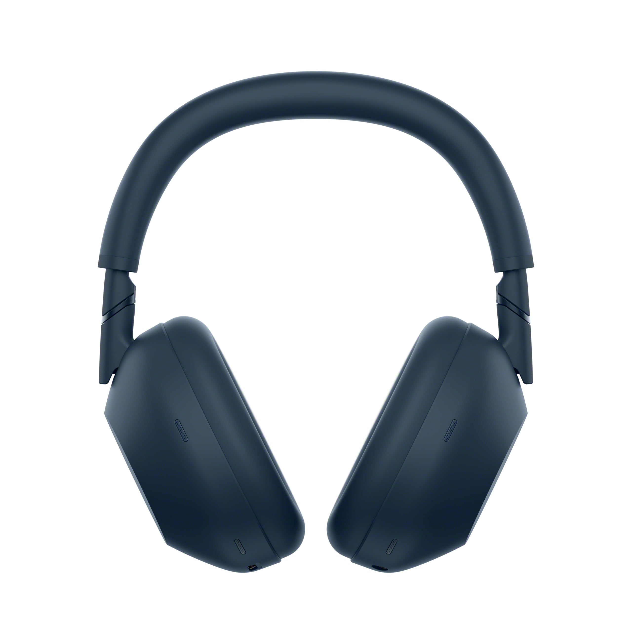 WH-1000XM6 The Best Noise Canceling Wireless Headphones, HD NC Processor QN3, 12 Microphones, Adaptive NC Optimizer, Mastered by Engineers, Studio-Quality, 30-Hour Battery, Midnight Blue