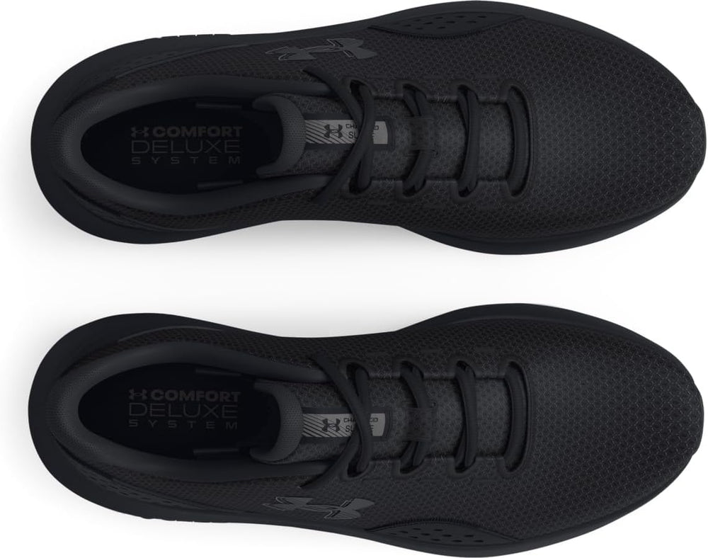 Men's Charged Surge 4, (002) Black/Black/Black, 9.5, US