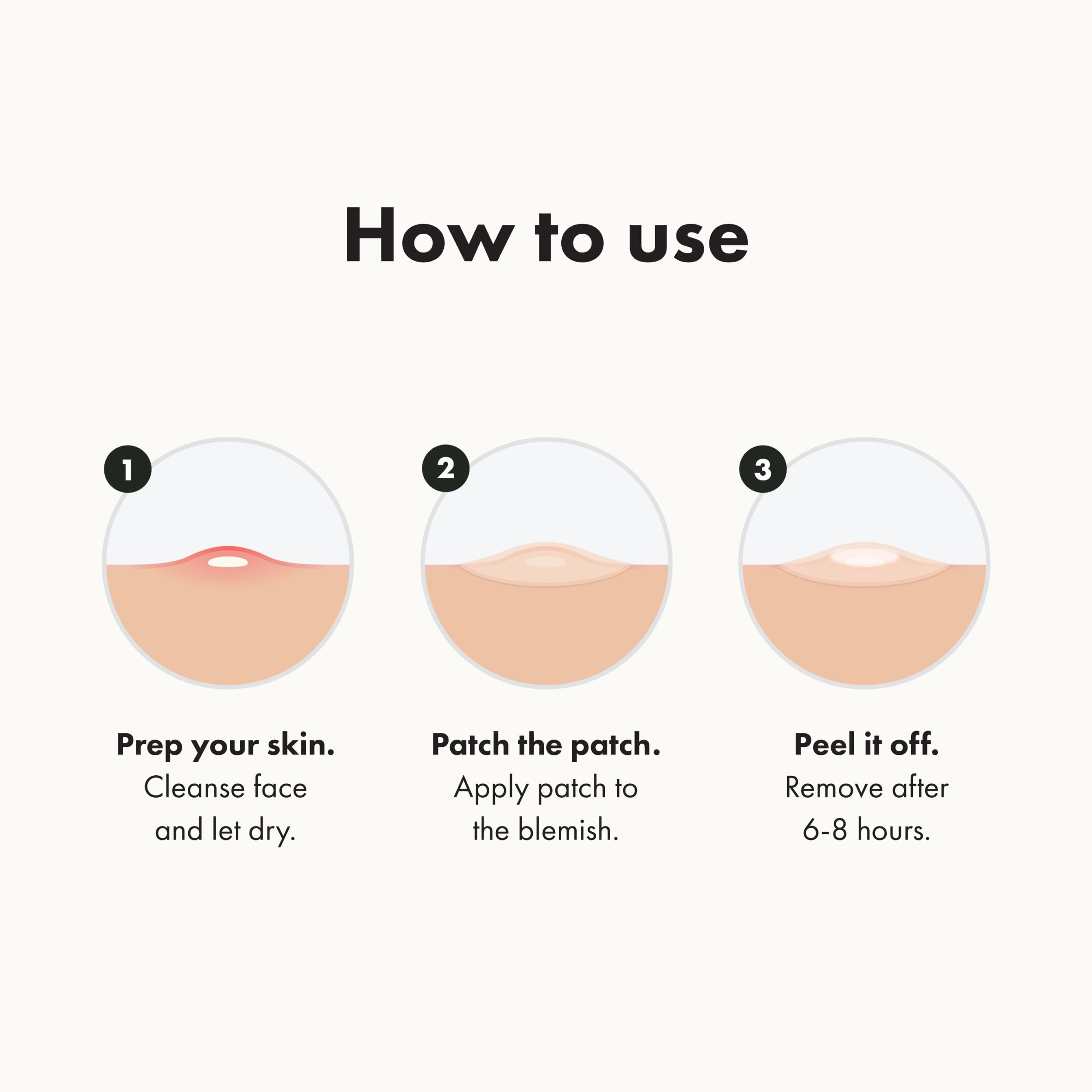 Original Patch from Hero Cosmetics - #1 Hydrocolloid Acne Pimple Patches for Face, Shrinking Zits & Whiteheads in 1 Use, Nighttime Spot Pimple Stickers for Face, 36 Count