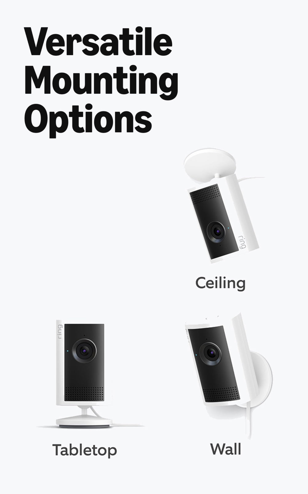 Indoor Cam Plus (newest model), Home or business security, Retinal 2K for crisp, true-to-life video quality, 4x Enhanced Zoom, Low-Light Sight, White