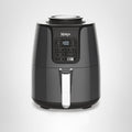 Ninja Air Fryer | 4 QT Capacity | 4-in-1 Roast, Crisp, Roast, Reheats, & Dehydrates | Dishwasher Safe Parts | 105°F-400°F | Includes 20 Easy & Healthy Recipes | 1550 watt | Grey | AF101