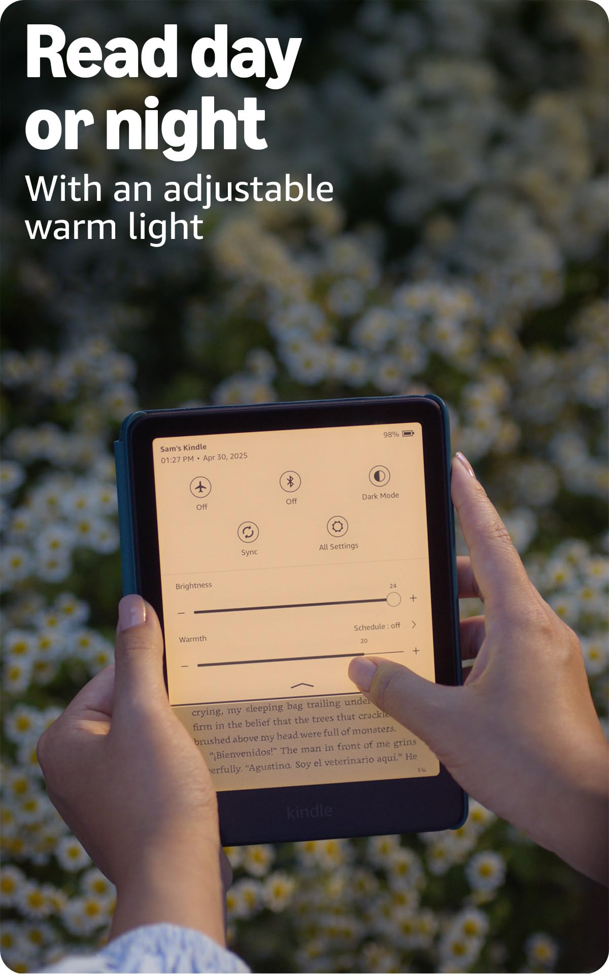 Kindle Paperwhite 16GB (newest model) – 20% faster, with new 7" glare-free display and weeks of battery life – Black