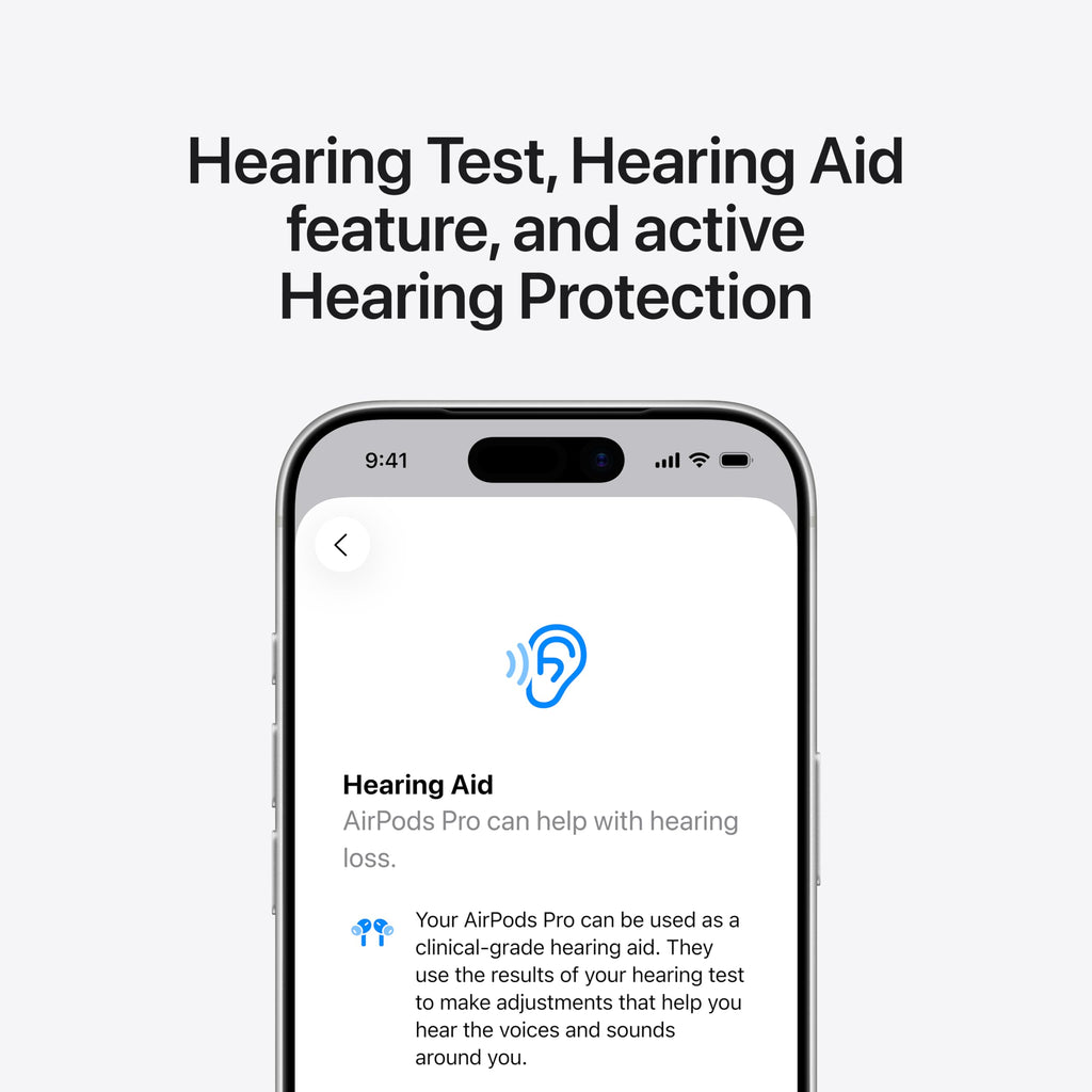 AirPods Pro 3 Wireless Earbuds, Active Noise Cancellation, Live Translation, Heart Rate Sensing, Hearing Aid Feature, Bluetooth Headphones, Spatial Audio, High-Fidelity Sound, USB-C Charging