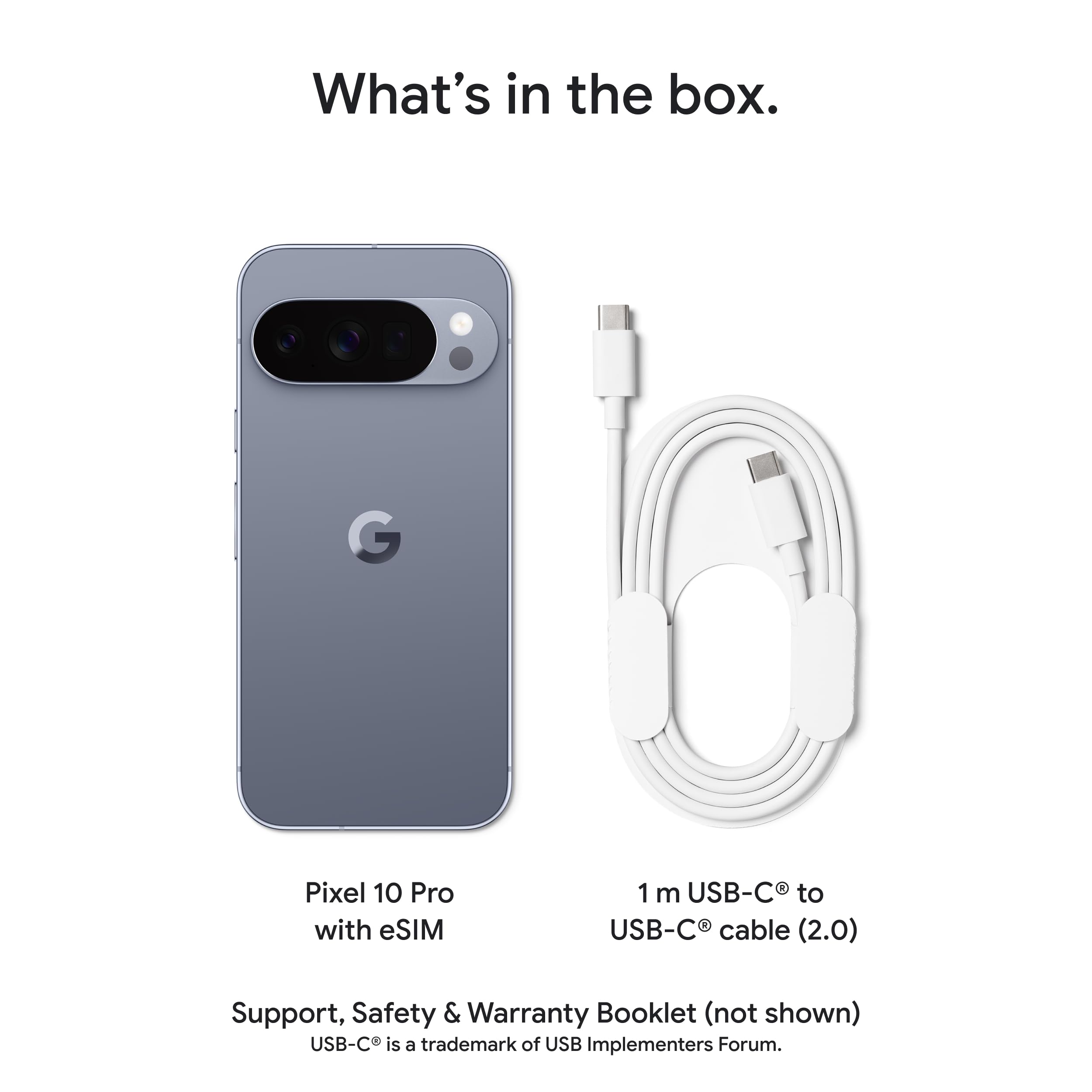 Google Pixel 10 Pro - Unlocked Android Smartphone - Gemini AI Assistant, Triple Rear Camera System, Fast-Charging 24+ Hour Battery, and 6.3" Super Actua Display - Obsidian - 128 GB (2025 Model)