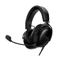 HyperX Cloud III – Wired Gaming Headset, PC, PS5, Xbox Series X|S, Angled 53mm Drivers, Spatial Audio, Memory Foam, Durable Frame, Ultra-Clear 10mm Mic, USB-C, USB-A, 3.5mm – Black