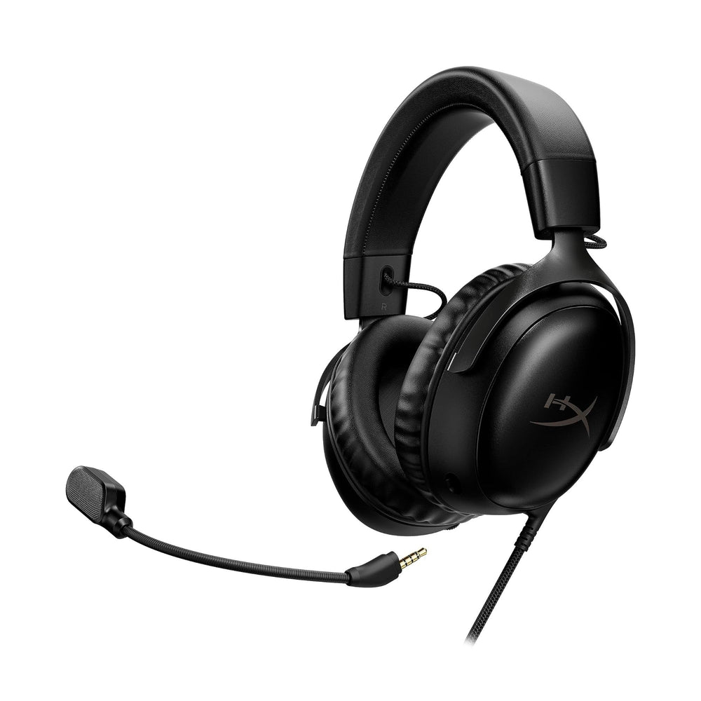 Cloud III – Wired Gaming Headset, PC, PS5, Xbox Series X|S, Angled 53mm Drivers, Spatial Audio, Memory Foam, Durable Frame, Ultra-Clear 10mm Mic, USB-C, USB-A, 3.5mm – Black