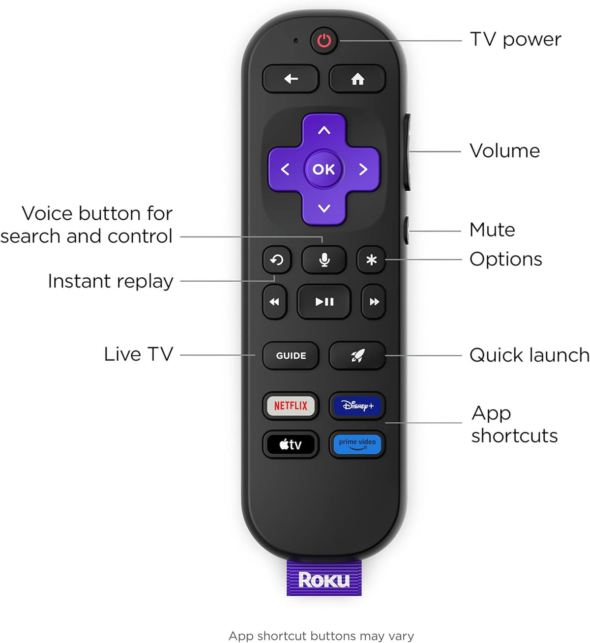Smart TV 2026 – 55-Inch Select Series, 4K QLED TV – Roku TV with Voice Remote – Flat Screen QLED Television with Wi-Fi for Streaming Live Local News, Sports, & Movies – Bluetooth Headphone Mode
