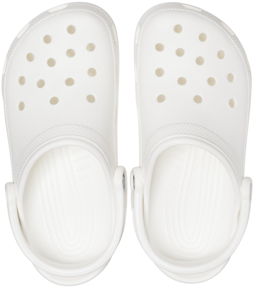 Unisex-Adult Classic Clogs, White, 7 Men/9 Women