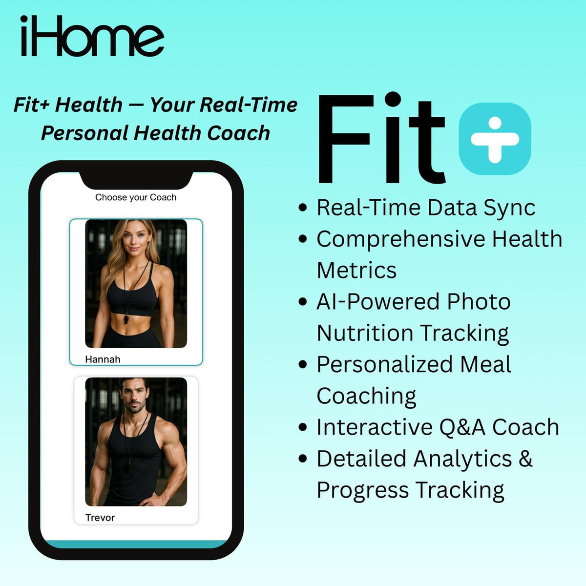 []iHome Digital Scale, Bathroom Scale, Batteries Included, Scale Body Weight, Weight Scale, Bathroom Scales for Weight, Digital Scales for Body Weight (Black)