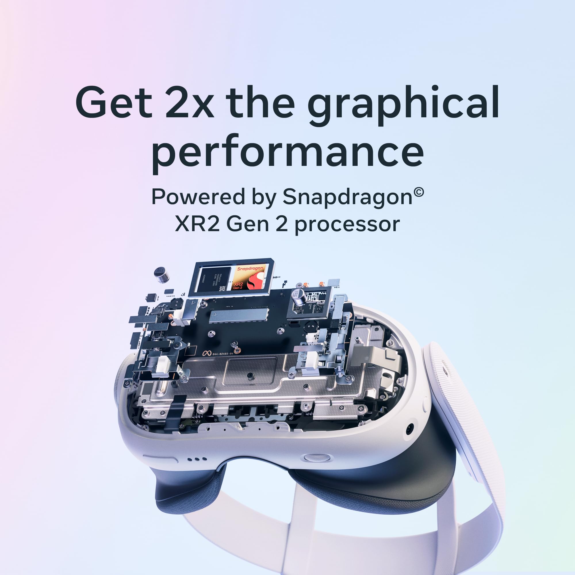 Quest 3 512GB | VR Headset — Thirty Percent Sharper Resolution — 2X Graphical Processing Power — Virtual Reality Without Wires — Access to 40+ Games with a 3-Month Trial of Meta Horizon+ Included